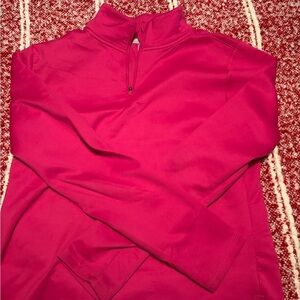 Nike Women's Vibrant Pink Quarter Zip